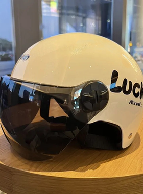 电动车头盔3C认证夏季男女四季通用防晒摩托车情侣半盔安全帽高档