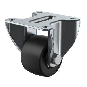 UHR-50MCE 2寸重型导电轮 支架金属件的颜色 银色固定脚轮