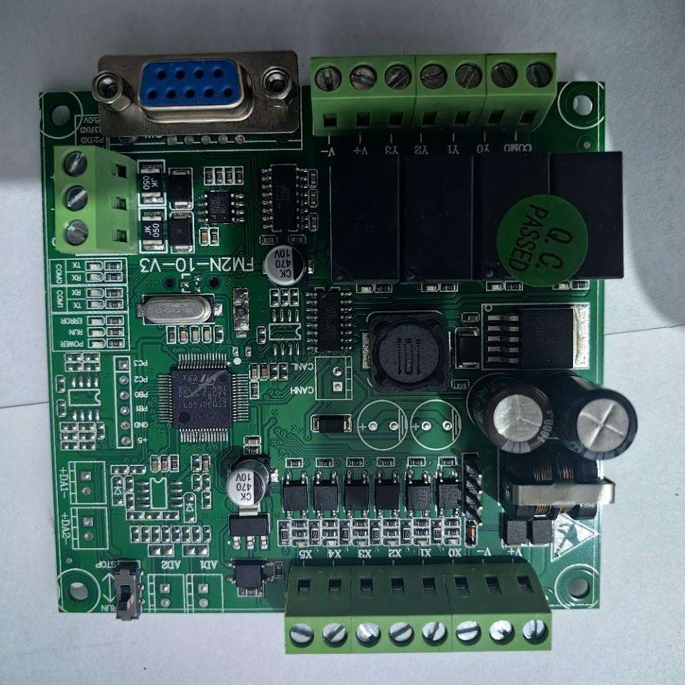 plc工控板国产fx2n/10/14/20/24/32/mt/mr简易串口可编程控制器