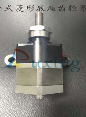 静电涂装机卧式安装5CC油漆齿轮泵浦菱形不锈钢底座DISK旋杯油泵