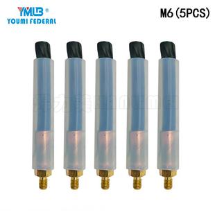 跨境焊道清洗毛刷头M6 M10不锈钢焊缝焊点电解处理专用5PCS