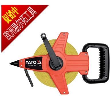 易尔拓 YT-71555/6摇把式手提尺 纤维长卷尺 30m米