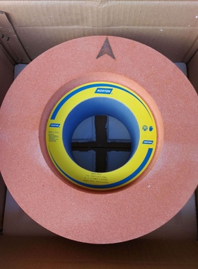 诺顿砂轮铬刚玉红色大气孔砂轮25A46K 400*50*127