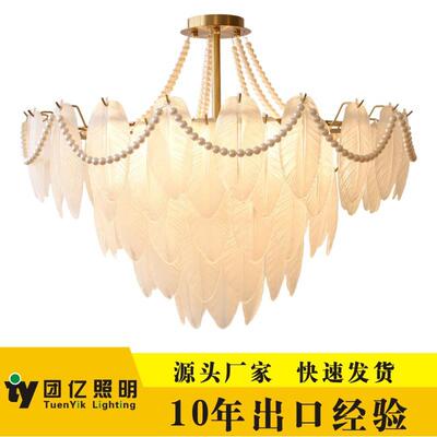 新款轻奢水晶吊灯客厅餐厅吊灯酒店别墅复式楼水晶灯chandelier