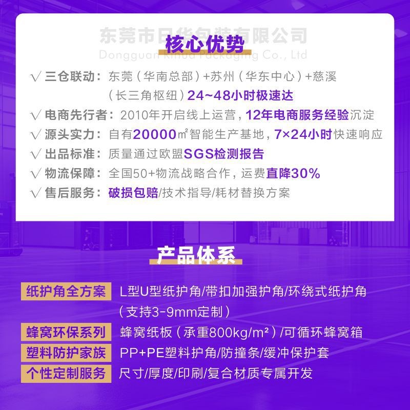 厂家直销带扣纸护角纸箱防撞转角物流打包装家具保护包角防护加硬