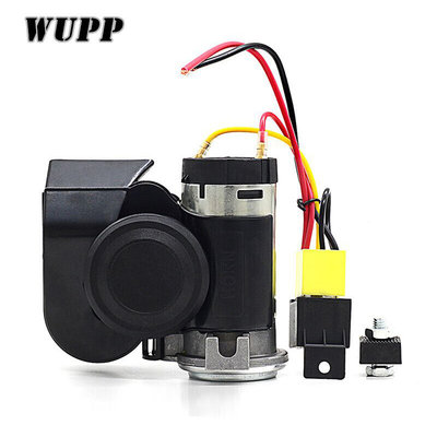 WUPP摩托车高响一体电动气泵喇叭继J电器12V气泵推动气喇叭