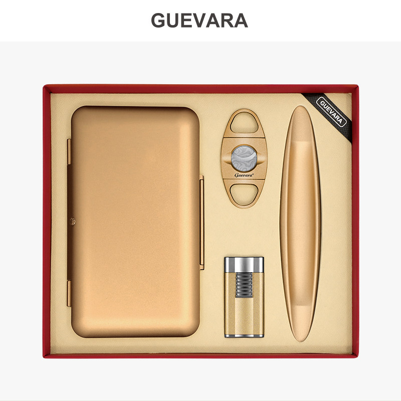 GUEVAR雪茄工具四件套装
