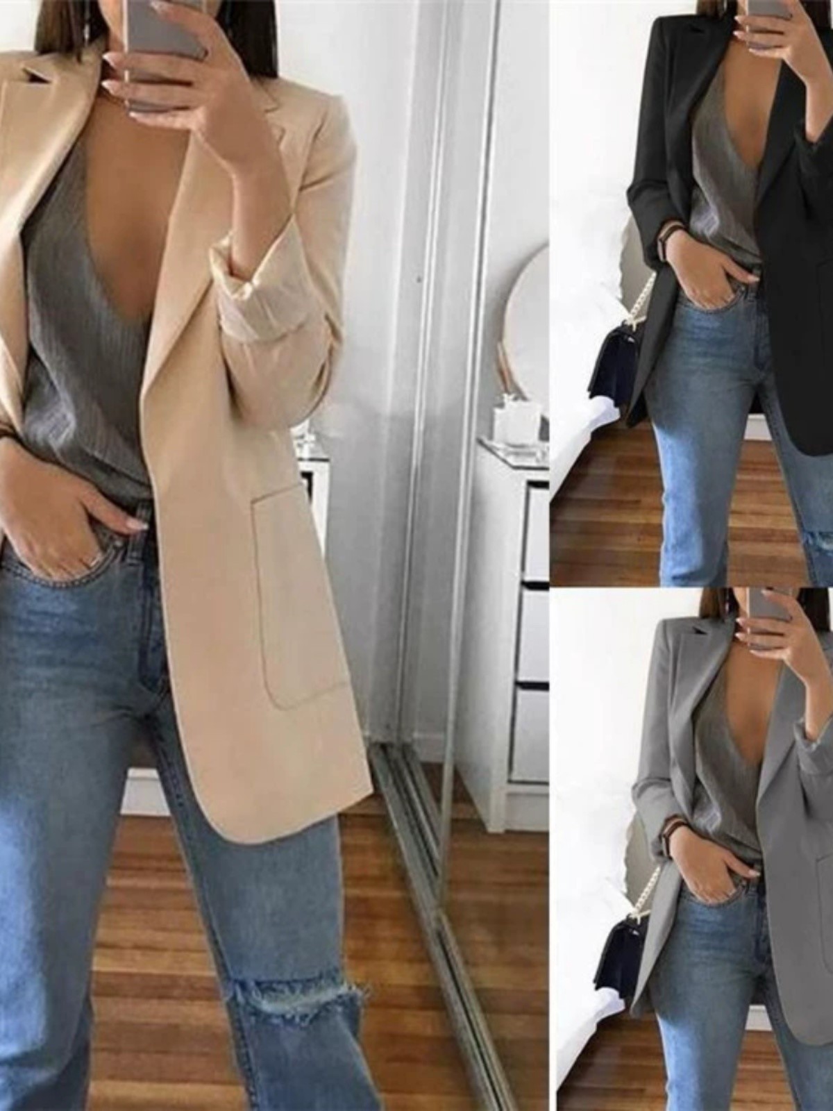 2023 Ladies Blazer fashion Jacket Suit Office blazers外套女