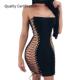 Slim Party Bandage Out Sexy Club Dress Black