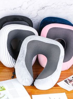 Neck Cushion Neck Cervical Airplane Pillow Memory Foam Soft