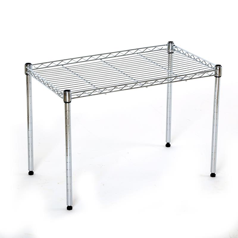 厨房单层置物架微波炉架桌面台上收纳放锅碗一层烤箱架整体橱柜隔