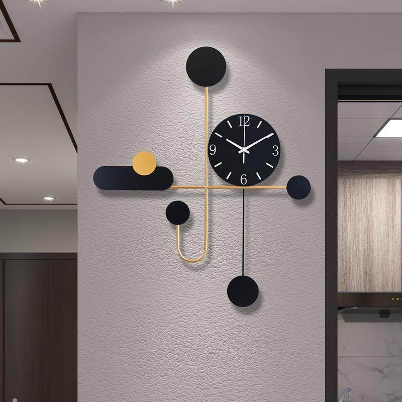挂钟钟表客厅家用创意2025新款网红装饰挂表现代简约大气饭厅时尚,家居饰品,挂钟,淘宝优惠券,粉丝福利购,淘宝优惠卷