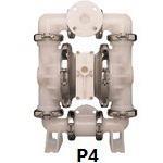 威尔顿工程塑料/不锈钢 P400系列防腐蚀气动隔膜泵