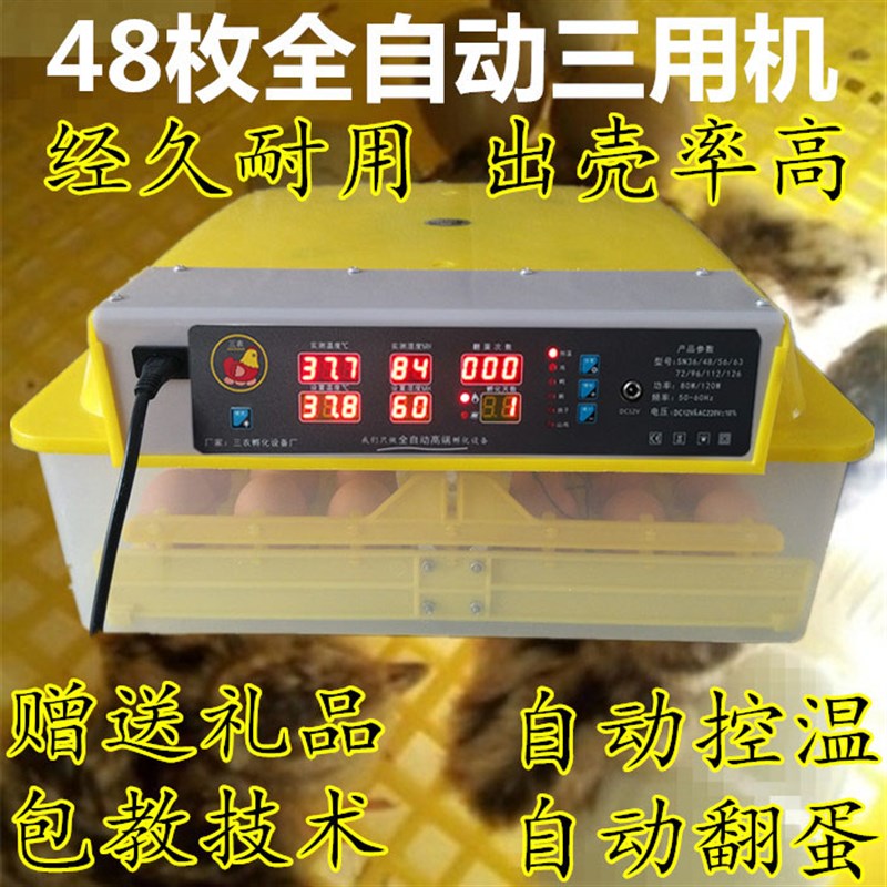 抱小鸡小鸡乳化j箱全自动包鸡蛋机器电浮属小鸡的机子敷小鸡的孵