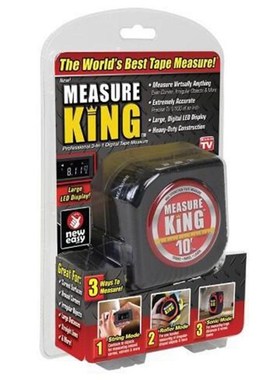 Measure king 3 inn 1 Measuring Tape With Roll Cord Mode High