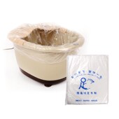 160个电动足浴盆专用一t次性泡脚袋足浴袋塑料袋加厚足疗袋子8韶