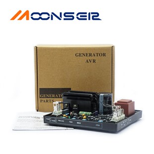 厂家直发R438 柴油机配件v无刷发电机调压板AVR发电机调节器稳压
