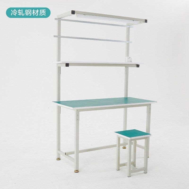带灯单面工作台防静电工作台桌子车E间打包台工作桌打包桌检验台,商业/办公家具,线棒货架/工作台,淘宝优惠券,粉丝福利购,淘宝优惠卷