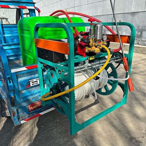 【双齿轮b感应放管】齿轮款双电机打药机高压48V60V遥控自动收管