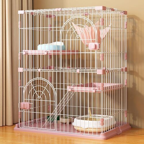 猫笼子家用室内别墅幼猫r屋超大号自由空间双层三层带厕所一体猫