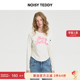 潮流女士长袖 NOISY 时尚 新款 T恤立体玩偶舒适百搭 TEDDY26年春季