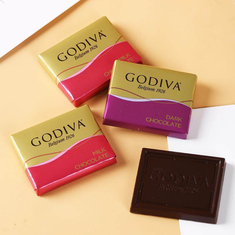 GODIVA歌帝梵牛奶黑巧克力片散装结婚喜糖伴手礼零食