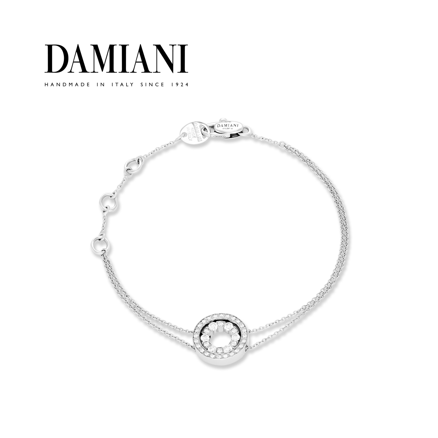 DAMIANI华彩年代手镯意大利手工