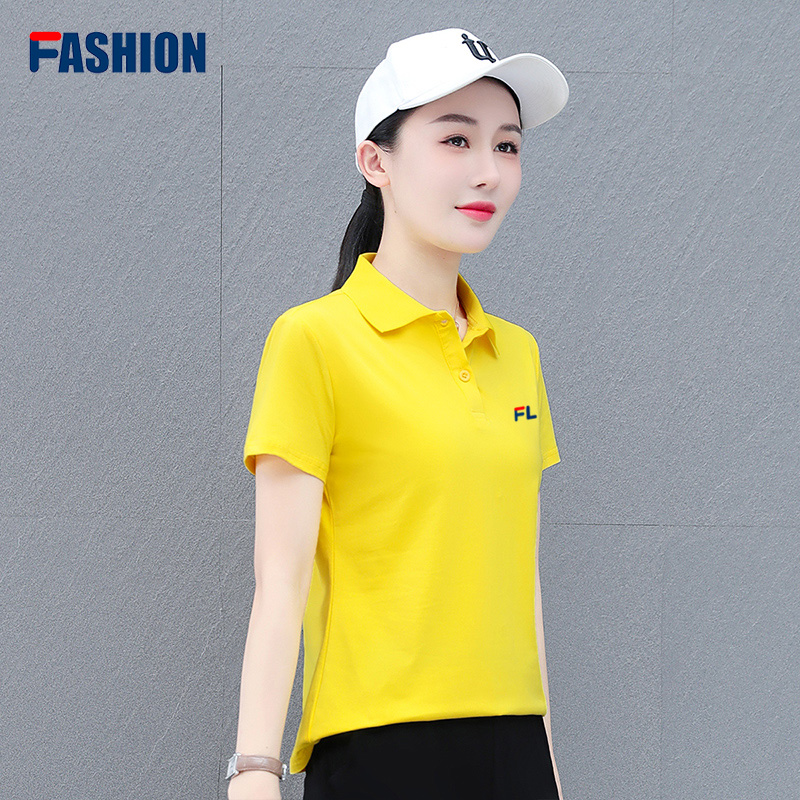2025款年斐乐女士纯棉POLO衫t恤