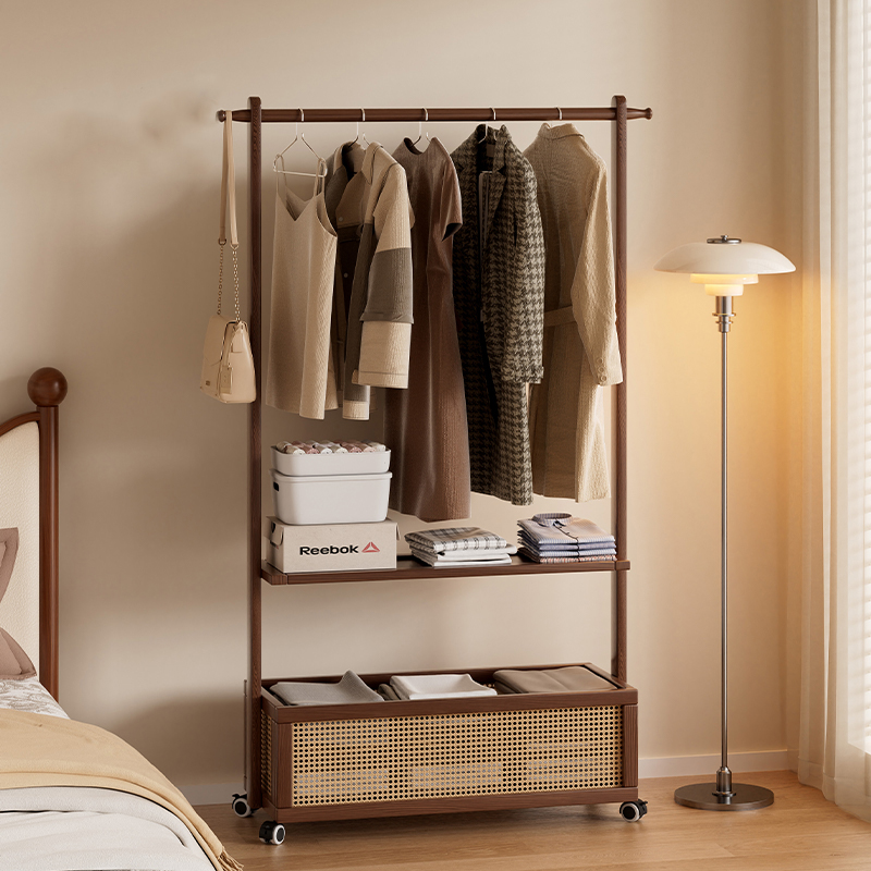 衣帽架落地卧室家用挂衣架