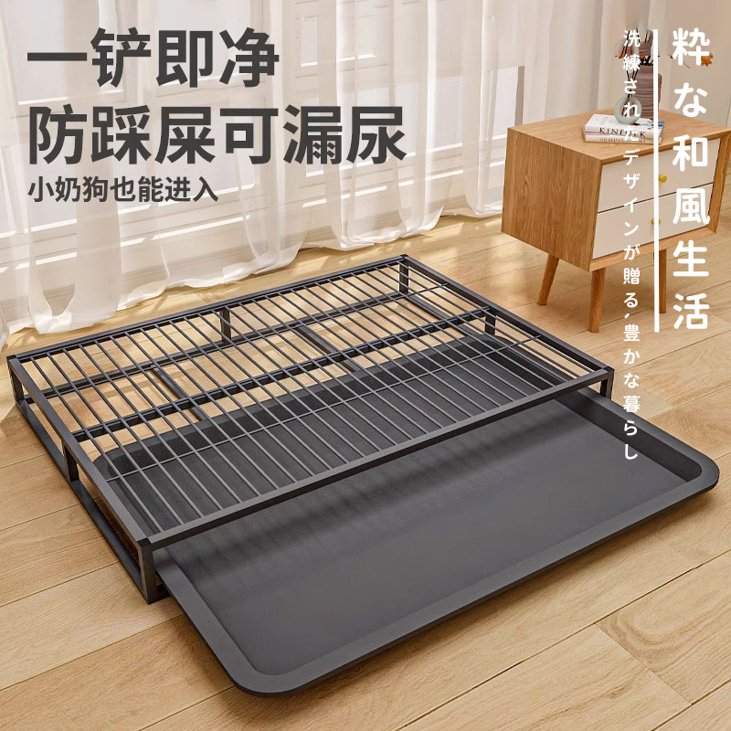日本严选狗厕所大中小犬专用特大号狗粪便自清理狗狗屎尿盆用品