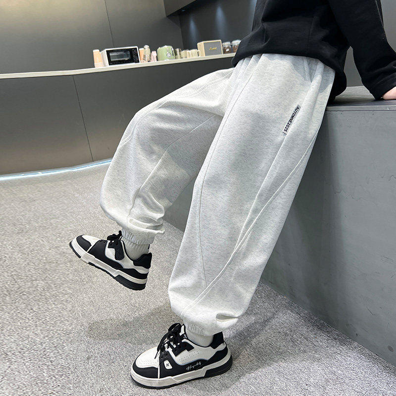 左西风云儿童套装男童春秋款裤子2026新款春装运动男孩春季卫裤中