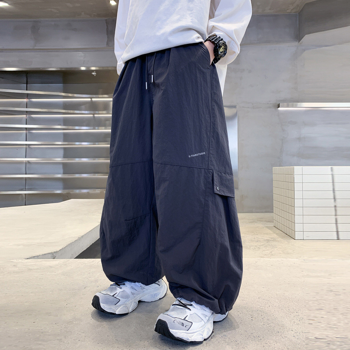 左西风云儿童套装男童春秋款工装裤子2026新款春季男孩春装休闲中