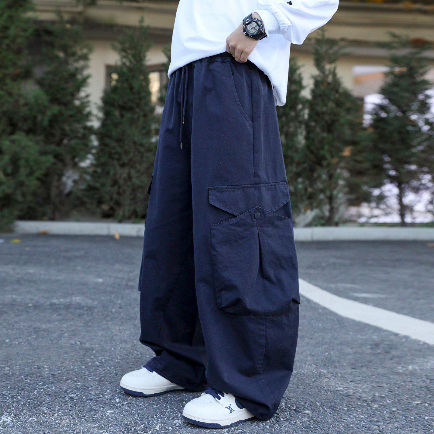 左西风云儿童套装男童春秋款工装裤子2026新款春季男孩休闲春装中