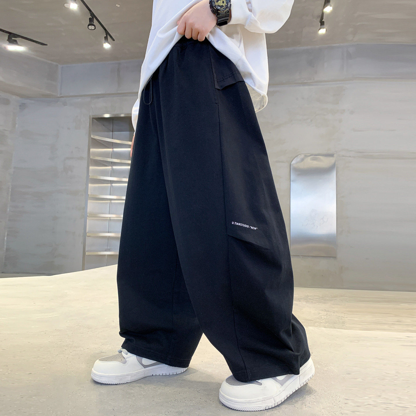 左西风云儿童套装男童春秋款裤子2026新款春装运动春季男孩卫裤中