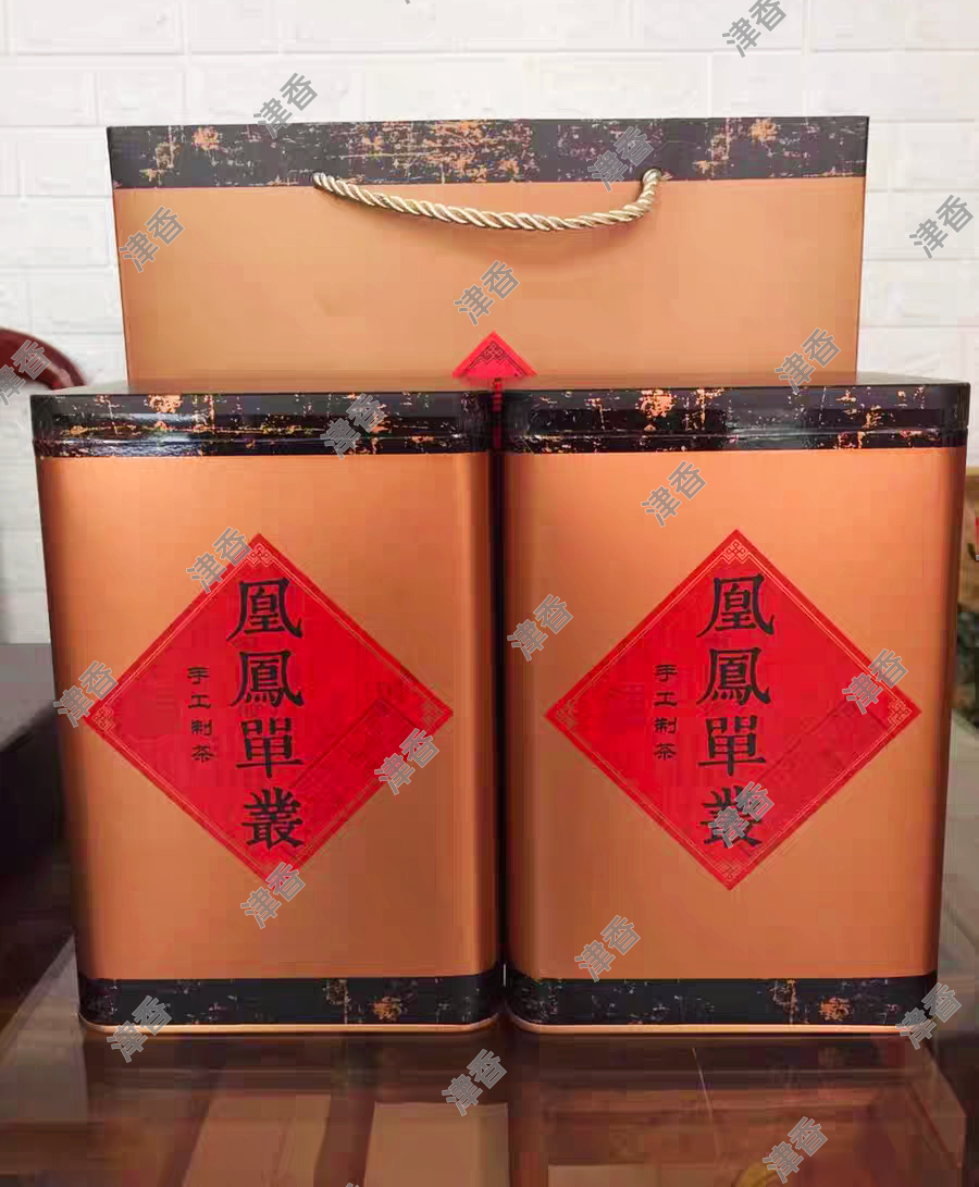 凤凰单丛茶乌龙茶蜜兰香浓香型500g手提送礼盒潮州凤凰山乌岽单枞