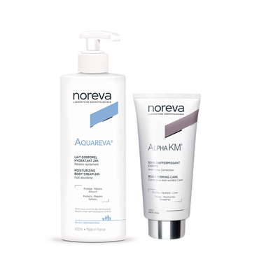 Noreva果酸身体乳200ml长效保湿身体乳400ml保湿滋润防干燥