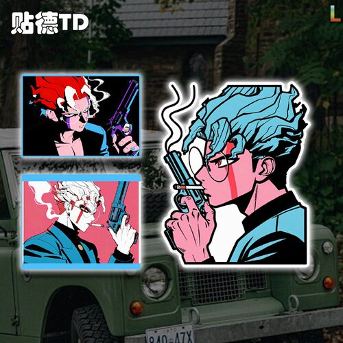 胆大党动漫高仓健厄卡伦JDM贴