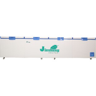 商用卧式 大型冷柜2580升冷v藏冷冻展示冰柜超大容量1788保鲜小冰