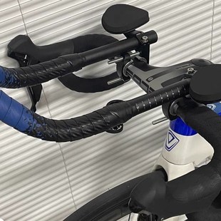 一体把休息把 公路车改TT休息把 D可兼容多数车把 扁平把通用tt把