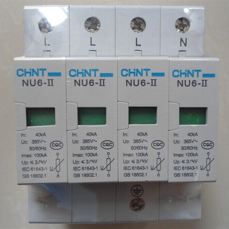 正泰浪涌防雷保护器NU6n- 100kA/385V 4P 举报 本产品不支持七