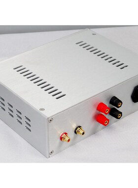 2608b功放机箱双表全铝合金耳放 前级机箱 铝外壳 双显示