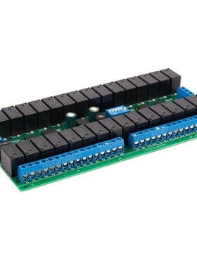 R421C32 DC12V 32 Channels Modbus RTU RS485 Bus RelVay Module
