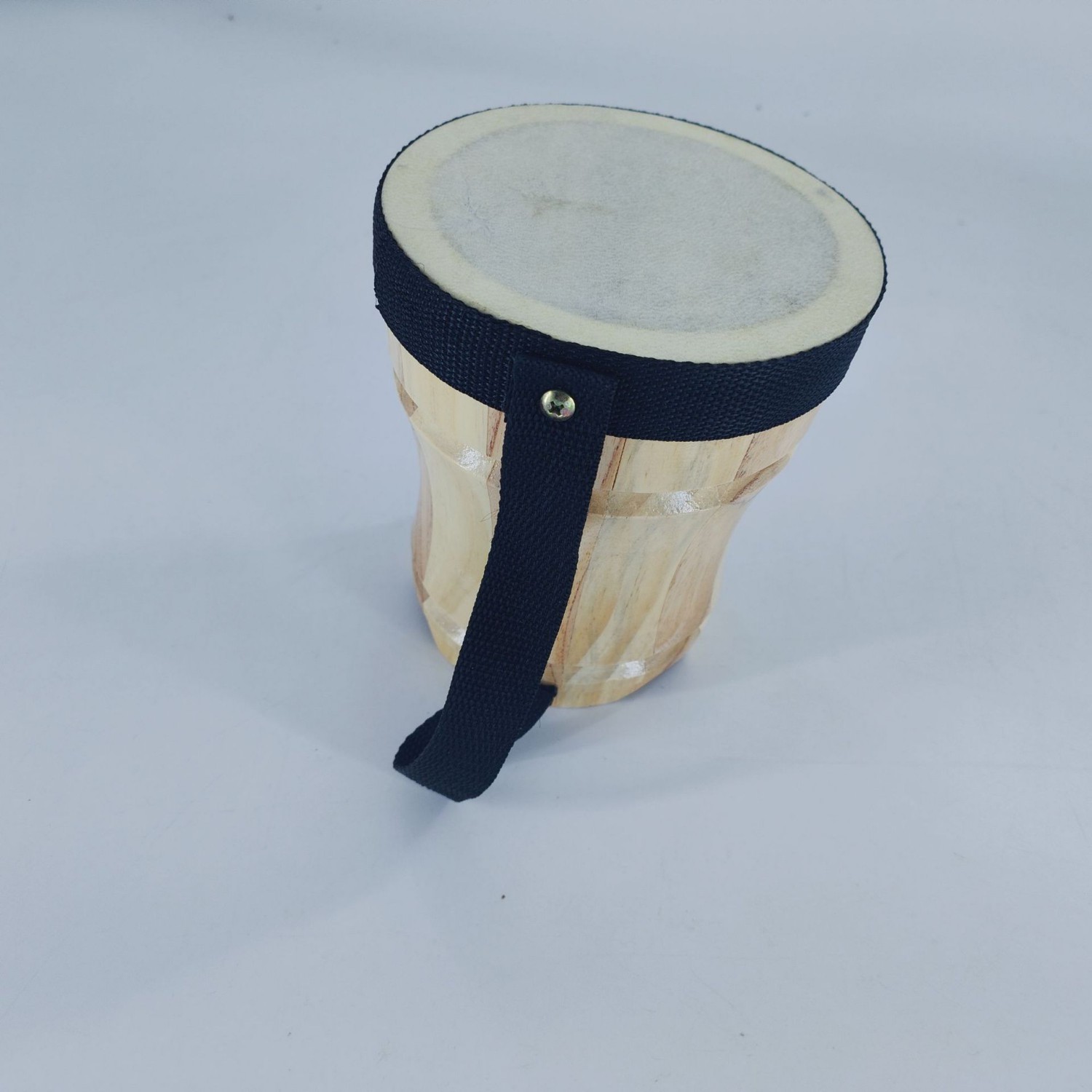 新款奥尔夫打击乐器儿童手拍鼓6寸实木手提鼓玩具羊皮鼓早教教具