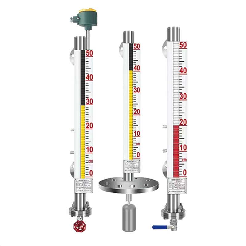 UHZ/UQC侧装顶装磁翻板液位计带远传 4-20mA防腐报警 304/316
