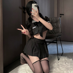 JK水手服夜场学姐cosplay 性感日系学院风校园学生装 纯欲制服套装