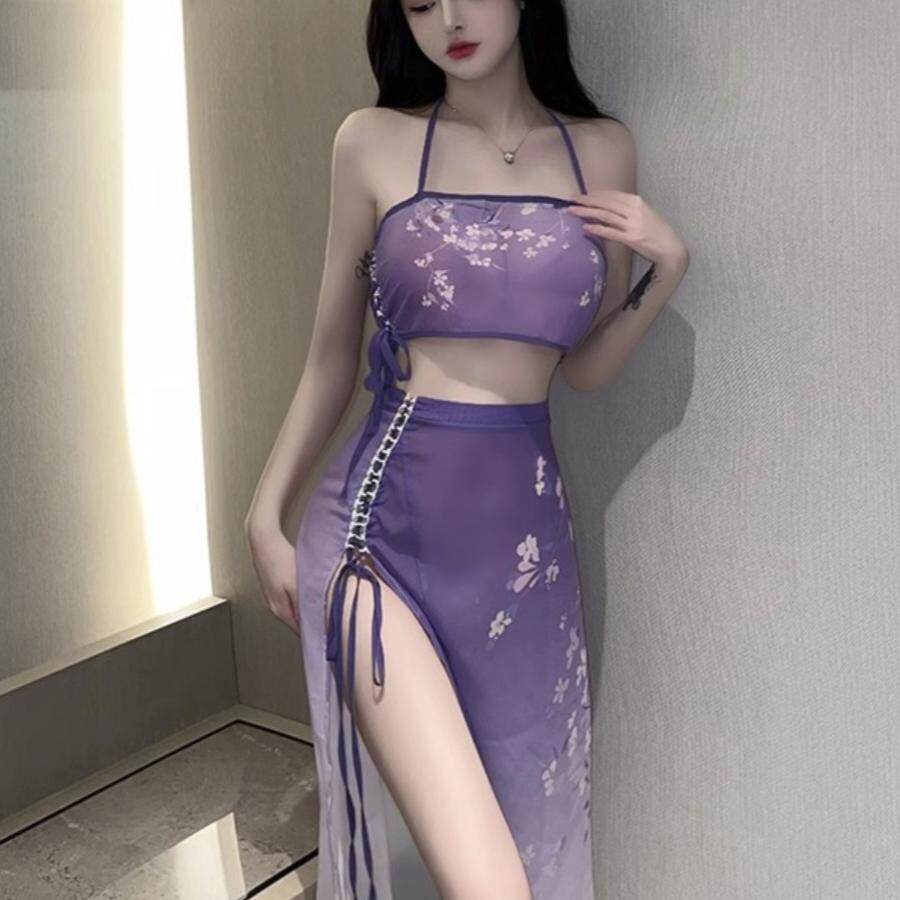 纯欲汉服古装性感尤物情调诱惑睡衣辣妹套装方便情侣趣味内衣制服