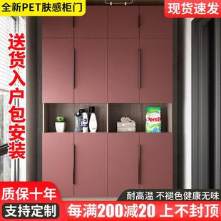阳台储物柜防晒防水家用收纳杂物柜靠墙飘窗柜落地置物柜轻奢衣柜