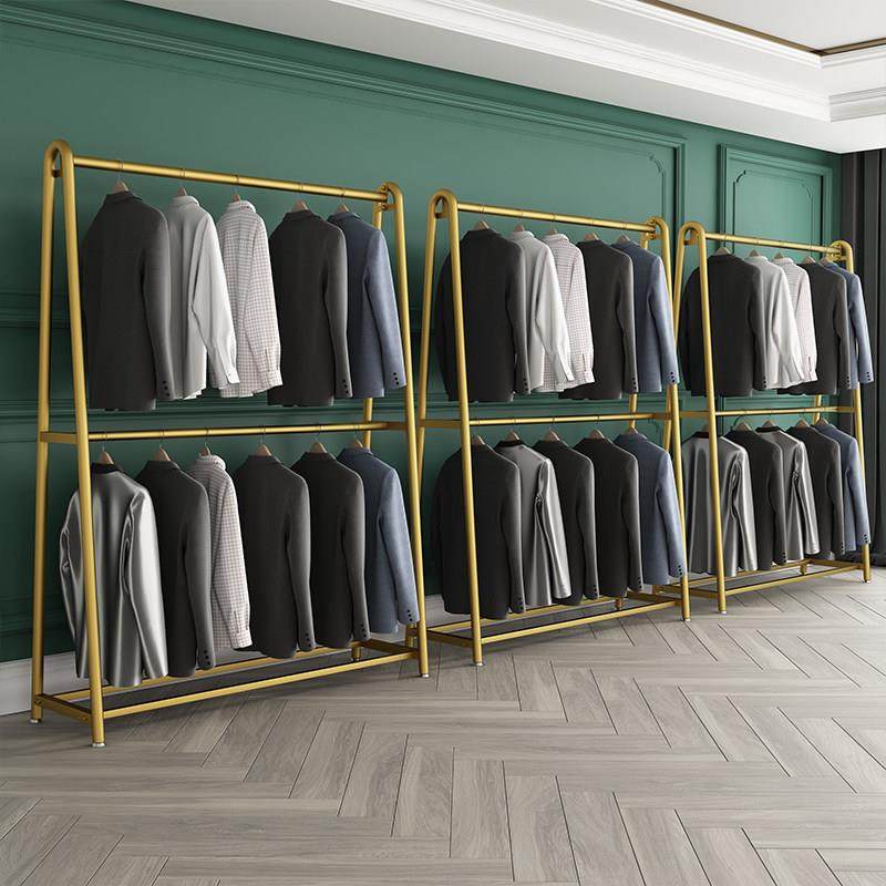 婚纱店架子高档展示架西服装礼服旗袍落地式影楼双层挂加粗的衣架,商业/办公家具,服装展示架,淘宝优惠券,粉丝福利购,淘宝优惠卷