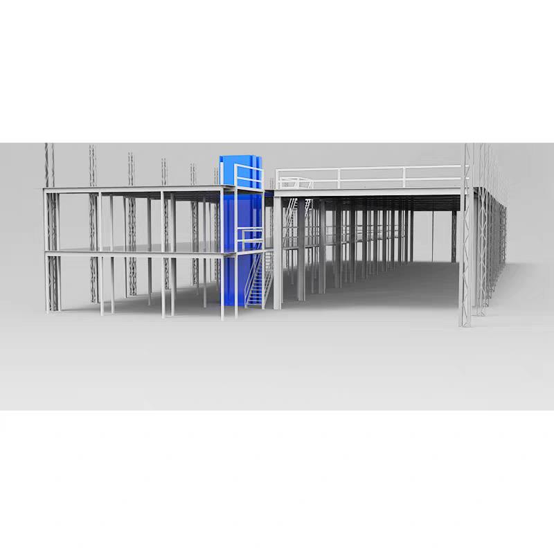 定制工字钢阁楼平台货架重型仓库搭建二层工厂车间搭建办公室隔层