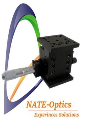 Nt05Vm13光学实验科研精密手动可调台移动z轴移动台测量微头滑动